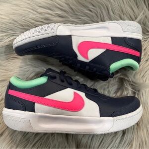 Nike Court Zoom Lite 3 ‘Obsidian Hyper Pink' Men’s Shoes. New